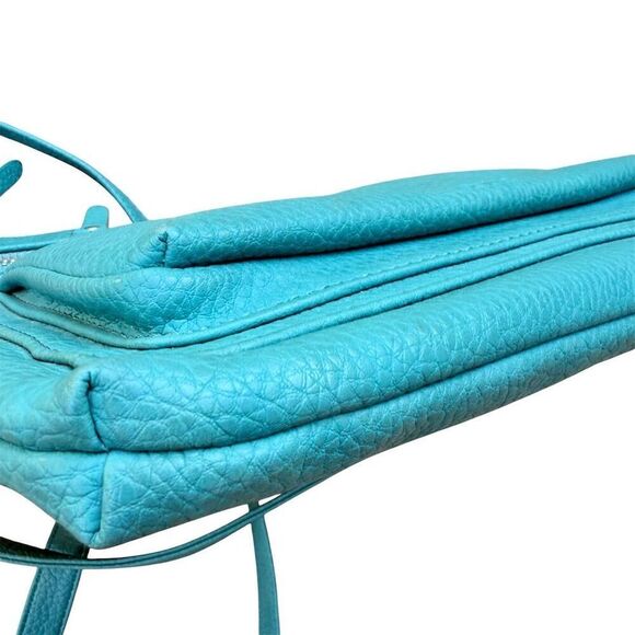 Relic Riley by Fossil Women's Turquoise Crossbody Bag Adjustable Strap Casual - Picture 12 of 15